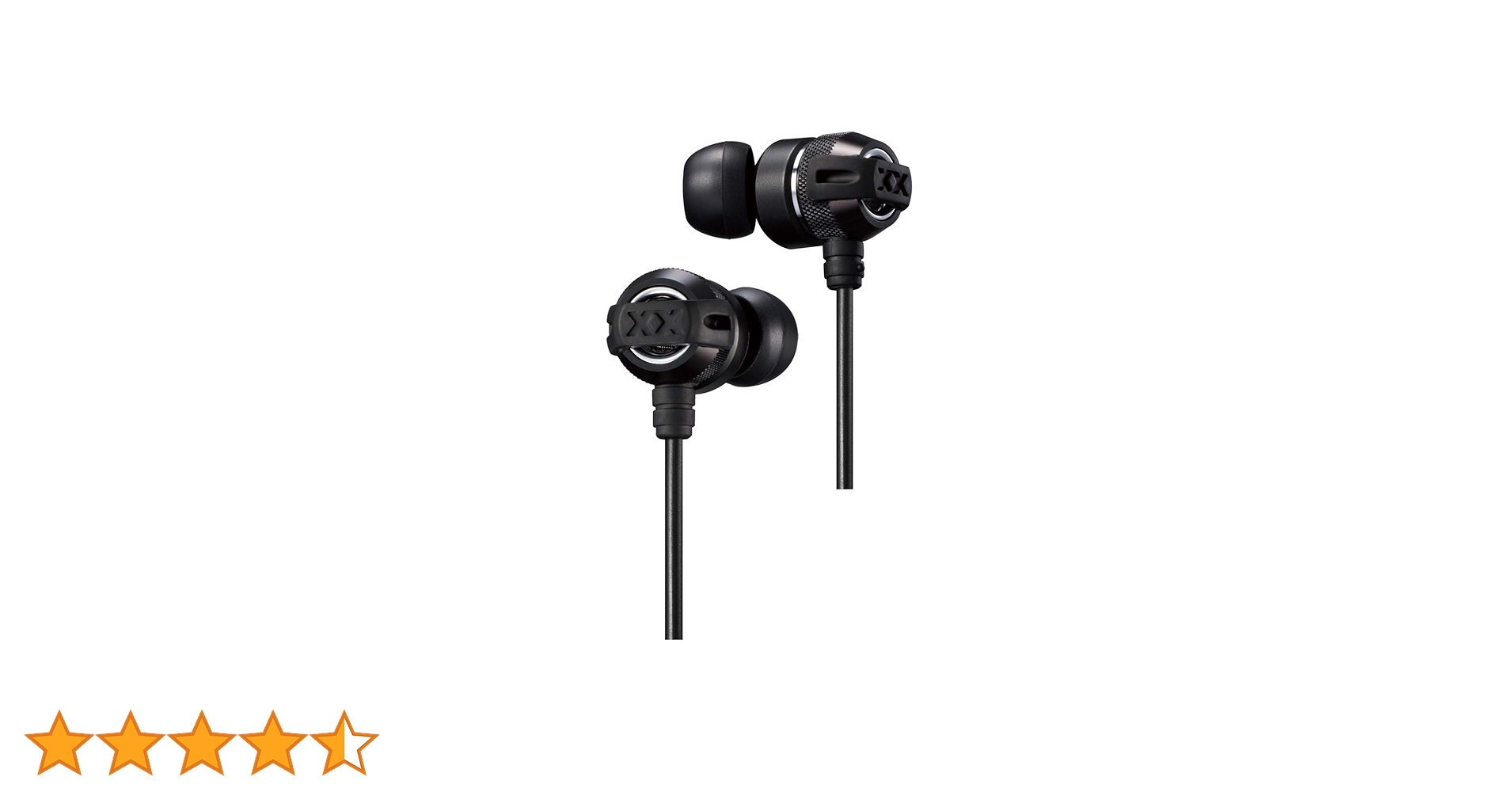 JVC HA-FX33X-B XXシリーズ イヤホン カナル型 ブラック d2ldlup Amazon.co.jp: JVC HA-FX33X-B XXシリーズ イヤホン カナル型